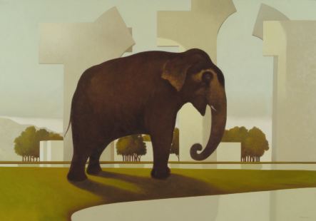 Elefante degli archi - Cesare Reggiani.