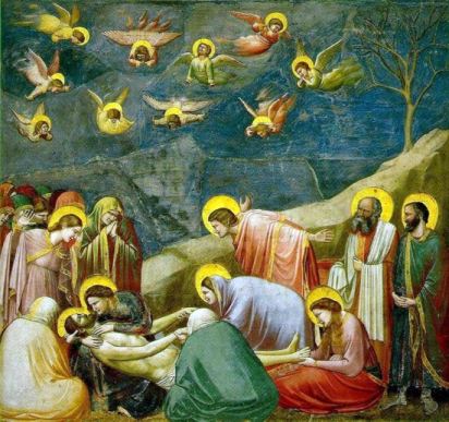 Giotto, Il compianto del Cristo morto. Padova - Cappella degli Scrovegni