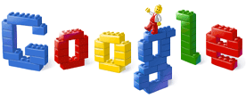 google rende omaggio ai 50 anni della Lego